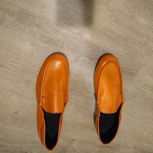 Genuine leather men loafers